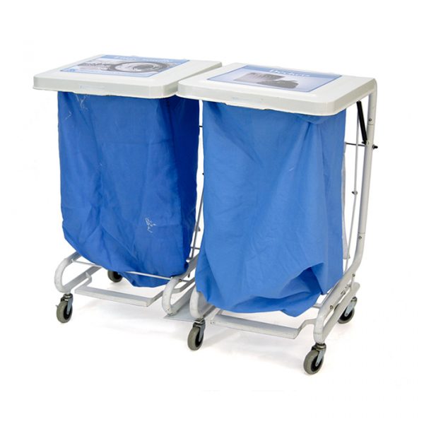 Sac Cornet Bleu 30x34